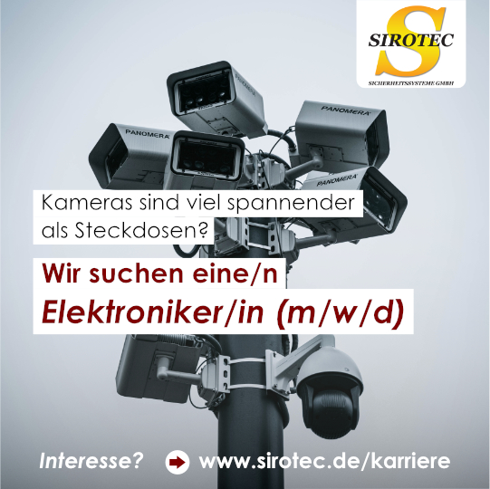 SIROTEC_Sicherheitssysteme_Stellenauschreibungen_Elektroniker_2022_FINAL