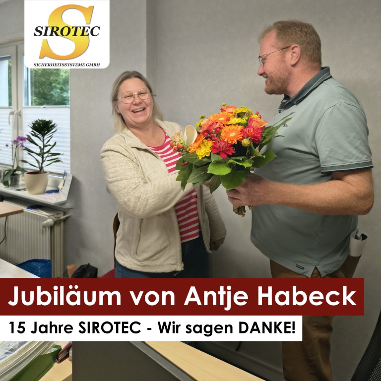 SIROTEC_Sicherheitssysteme_Jubiläum_15_Jahre_Antje_Beitrag